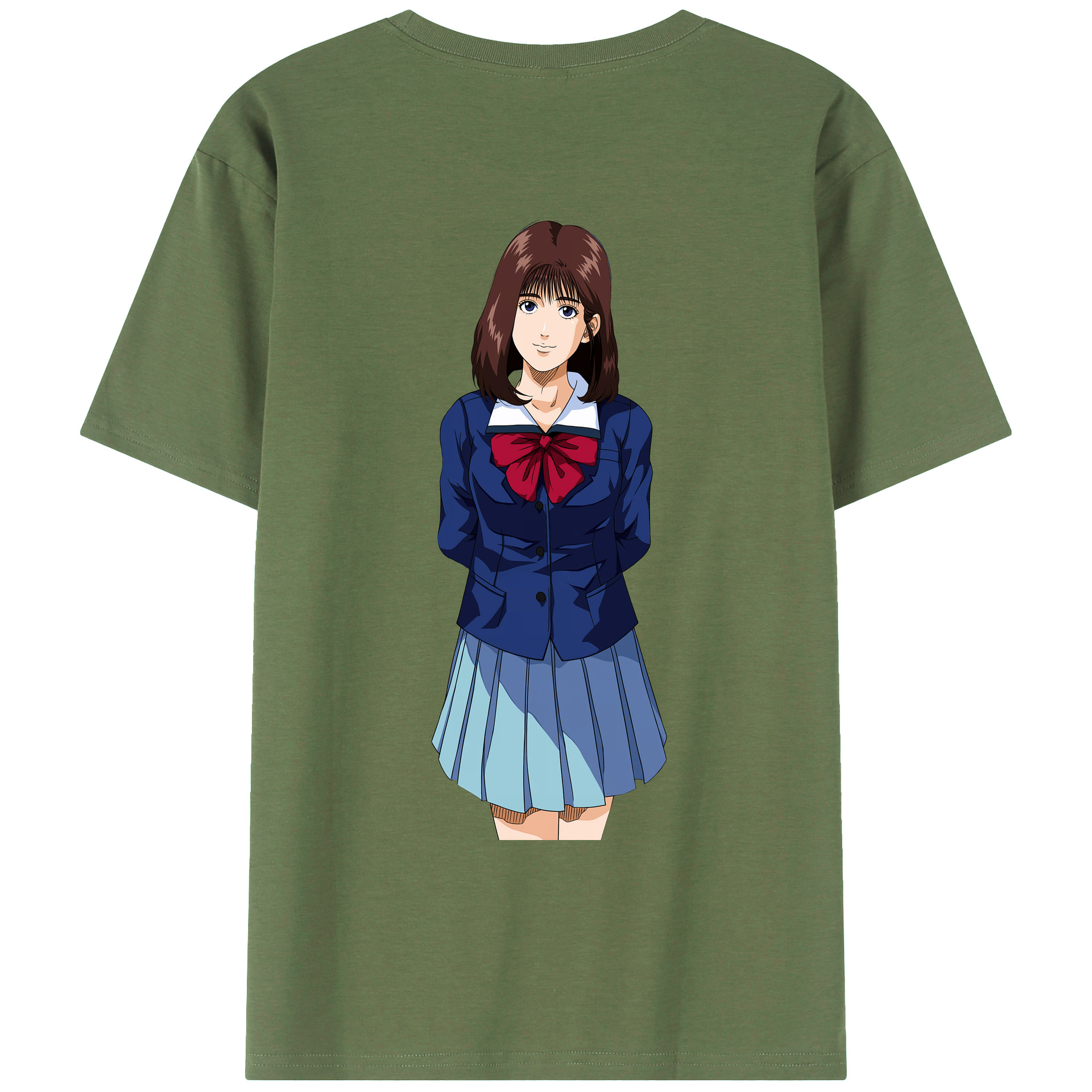 （画像用） SLAM DUNK／スラムダンク 綿100％ メンズ半袖Tシャツ（バックプリント） 通気性